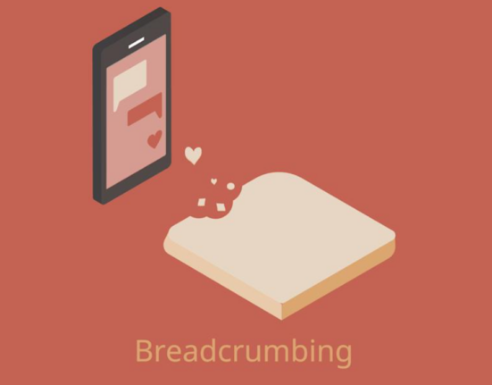 Breadcrumbing